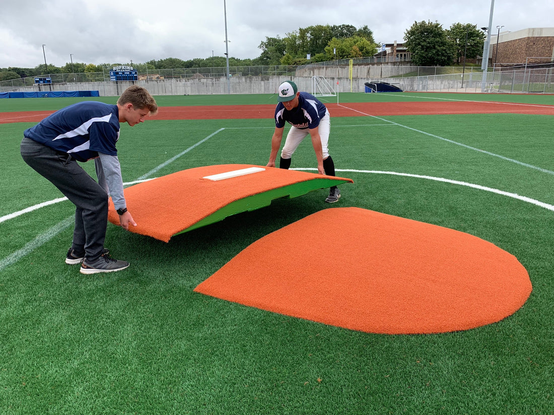 When this coach couldn’t find the baseball game mounds he was looking, for Portolite stepped up TO the plate